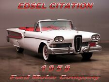 1958 Edsel Citation Convertible Refrigerator Magnet 42 Mil