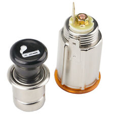 Dc 12v Car Auto Cigarette Lighter Replacement Plug Socket Assembly Set