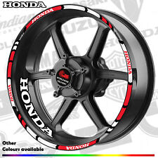 Honda Motorcycle Wheel Rim Stripes Stickers Full Set Compatible Cbr Cb Rebel Nc