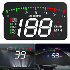 3.5 Car Obd2 Hud Head-up Display Overspeed Warning Windshield Projector Alarm