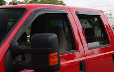Tape-on Wind Deflectors 2006-2009 Dodge Ram 25003500 Hd Crewmega Cab