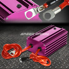 High Efficiency Universal Car Battery Voltage Stabilizer Regulatorcable Purple