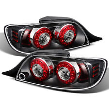 Fit Mazda 04-08 Rx-8 Black Led Rear Tail Brake Lights Lamps Left Right Pair