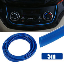 Car Interior Parts Door Panel Edge Gap Strip Cover Decor Auto Accessories Blue