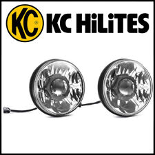 Kc Hilites 7 Gravity Led Pro 40w Headlights Pair Fit 2007-2018 Jeep Wrangler Jk