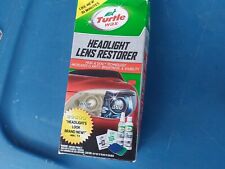 Turtle Wax Auto Car Headlight Lens Restorer Polish Kit