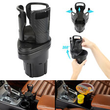 Car Cup Holder Universal Expander Auto Drink Holder 360 Rotating Adjustable Base