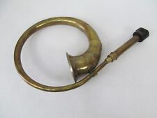 Antique Bicycle Or Other Circular Brass Horn