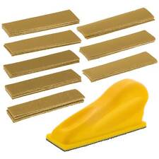 Dura-gold Micro Sanding Block Kit 40 Sandpaper Sheets 5 Each Assorted Grits