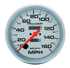 Autometer 4495 Pro-comp Ultra-lite 5 In-dash Speedometer 0-160 Mph Mechanical