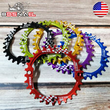 Snail 104bcd Mtb Bike Chainring 30-42t Roundoval Narrow Wide Bicycle Chain Ring