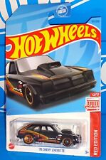 Hot Wheels 2023 Target Red Edition Series 1212 197 76 Chevy Chevette Black