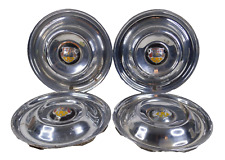 1950-1953 Oldsmobile 88 98 Deluxe 15 Chrome Hubcap Wheel Covers Set Of 4