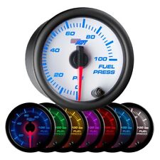 2 116 Glowshift White 7 Color Led 0 - 100psi Electrical Fuel Pressure Gauge