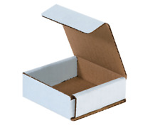 1-500 Choose Quantity 3x3x2 Corrugated White Mailers Packing Boxes 3 X 3 X 2