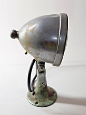 Vintage Runabout Boat Spotlight Chrome Bronze Base 12 Volt Bulb And Switch Work
