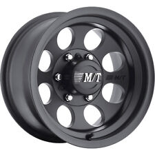 4 New 17x9 Mickey Thompson Classic Iii Black Wheels Rims -12 5x5.00