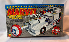 Marvel Superheroes Captain America Turbocoupe 1990 Toy Biz Factory Sealed In Box
