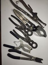 K-d Tools Hand Tools Pliers Lot Of 6 Usa Mechanics Tool