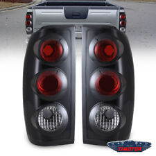 Tail Lights For 1998-2004 Nissan Altezza Frontier Rear Lamps Black Smoke Lens