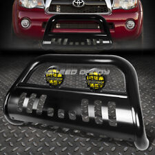 Black 3 Bull Bar Grille Guardyellow Fog Light For 05-15 Toyota Tacoma 2wd4wd