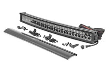 Polaris Rzr 30 Curved Cree Led Light Bar Dual Row Black Series By Rough Country