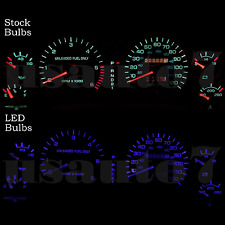 Dash Cluster Gauges Blue Smd Leds Lights Kit Fits 94-97 Dodge Ram 1500 2500 3500