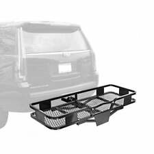 60 Foldable Folding Tow Hitch Cargo Carrier Rack Luggage Basket For 2 Receiver