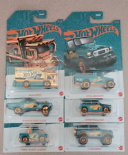 Hot Wheels 2024 56th Anniversary Pearl And Chrome Mix 1 Set Of 6 With Chase