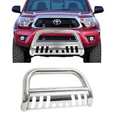 3 Ss Bull Bar Brush Grille Guard Front Bumper For 2005-2015 Toyota Tacoma