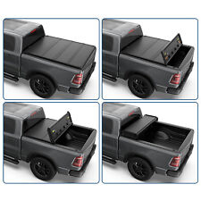 Fit For 2002-2024 Ram 1500 2500 3500 4-fold Hard Tonneau Cover 6.4ft