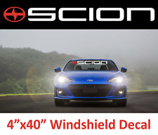 Scion Windshield Logo Drip Decal Graffiti Sticker Racing Xb Tc Iq Xd Sport Turbo