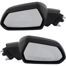 Mirrors Set Of 2 Driver Passenger Side For Chevy Left Right Camaro 16-23 Pair