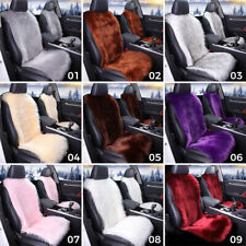 Universal Fluffy Faux Fur Long Plush Auto Car Front Seat Cushion Cover Warm Cozy