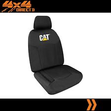 Single Caterpillar Cat 12oz Canvas Seat Cover For Austin Princess 2