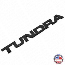 07-14 Gloss Black Tundra Letter Side Door Tailgate Nameplate Emblem Badge Logo