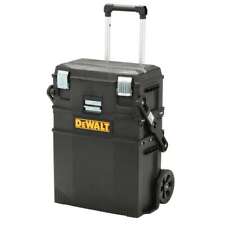 New Dewalt Black Utility Rolling Portable Toolbox Cart Chest Tool-storage-box