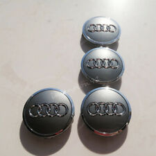 4 Pcs 61mm Grey Wheel Center Hub Caps Hubcaps For Audi 8w0601170jg3 4m0601170jg3