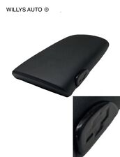 New 1997-2002 Chevy Camaro Center Console Lid Armrest Black With Bow Tie Button.
