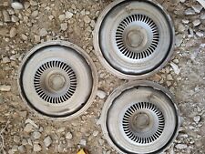 Lot Of 3 Vintage Oldsmobile 16 Hubcaps Wheel Cover See Pictures