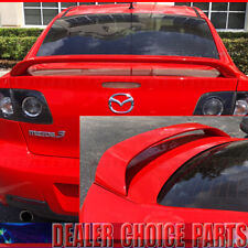 2004 2005 2006 2007 2008 2009 Mazda 3 Sedan Factory Style Spoiler Unpainted