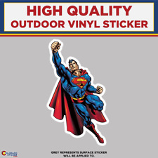 Superman Flying High Quality Vinyl Stickers