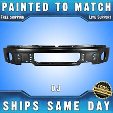 New Painted Uj Sterling Gray Front Bumper Face Bar For 2009-2014 Ford F150 Wfog