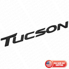 Fit 19-21 Tucson Rear Liftgate Nameplate Emblem Badge Letter Black