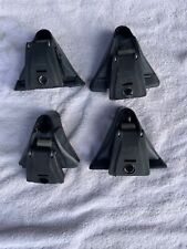 Yakima Q Towers Set Of 4. One With Body Damage And No Base Nor Pad