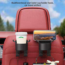Car Headrest Seat Back Organizer Cup Holder Drink Pocket Food Bottle Rack