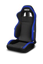 Sparco R100 Black W Blue Reclining Racing Seat
