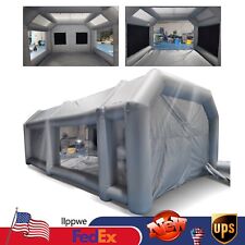 Inflatable Spray Tent Booth Paint Car Paint 26x13x10 2 Filtration System