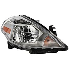 Headlight Assembly For 2007-2012 Nissan Versa Right With Bulb Clear Lens Halogen