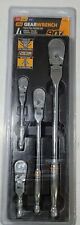 Gearwrench 81230t 4 Piece 14 38 12 90 Tooth Flex Head Ratchet Set New